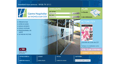 Desktop Screenshot of ch-bagnolssurceze.fr